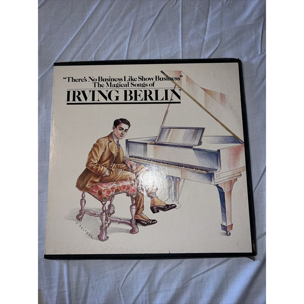 The Magical Songs Of Irving‎ Berlin 1978 Vintage Vinyl Record Box Set 4xLP